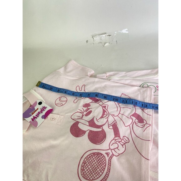 Disney Minnie Mouse Girls 2 Piece Shorts and Top T-Shirt Outfit Set Girls 3T NEW - Picture 7 of 9